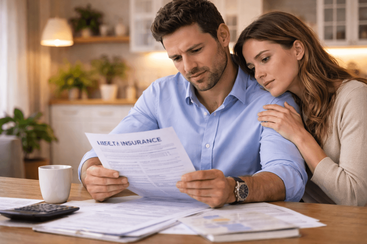 Person confused by life insurance policy