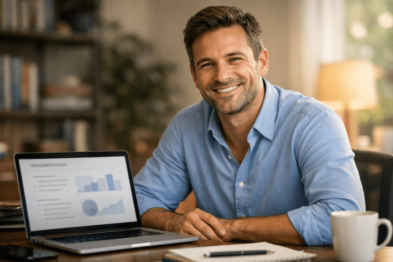 Person happy after simplifying an NDA