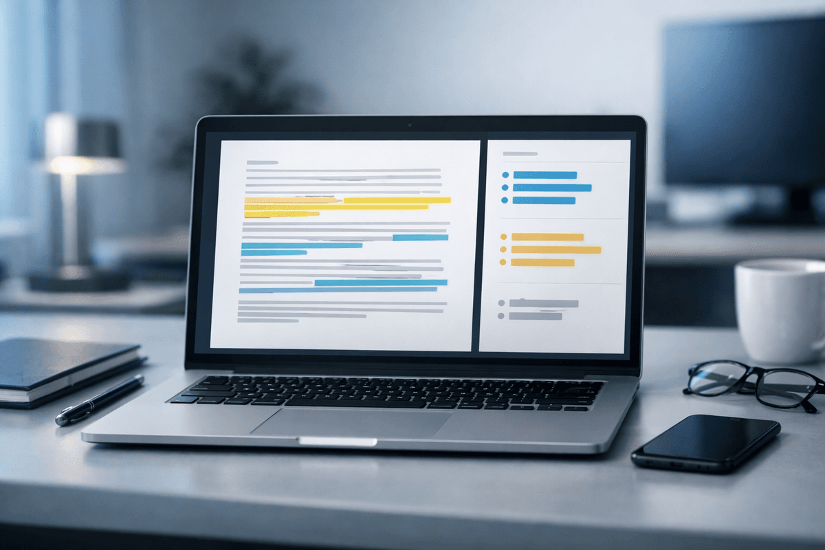 Person using LegalSimplifier.ai to analyze power of attorney