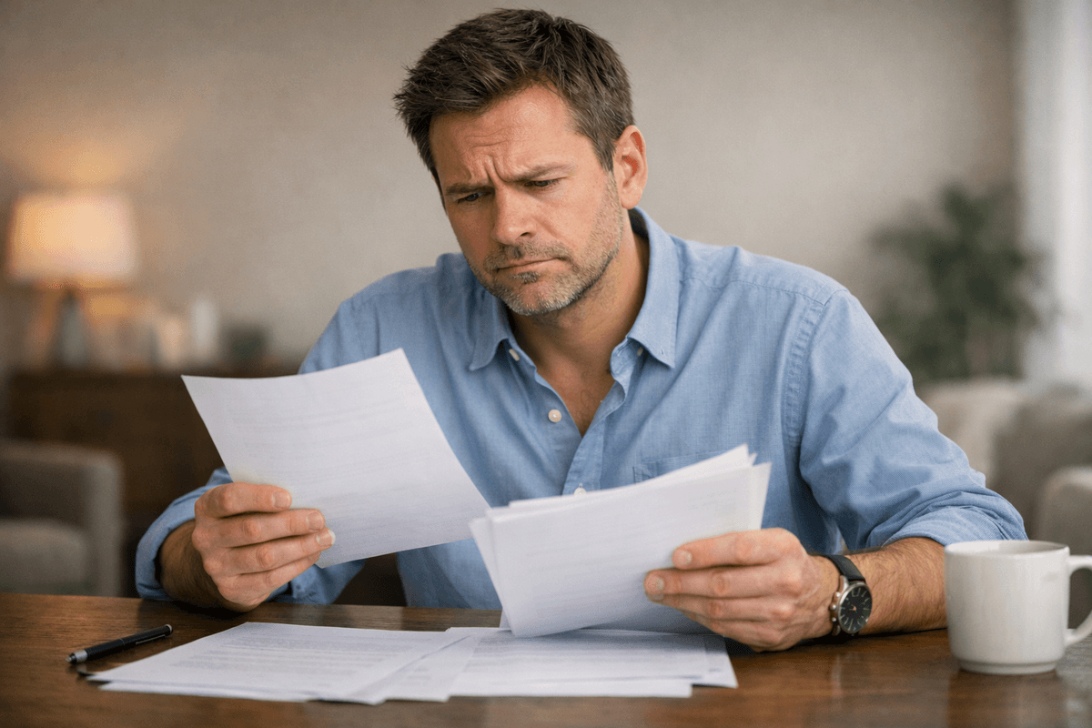 Person confused by a power of attorney